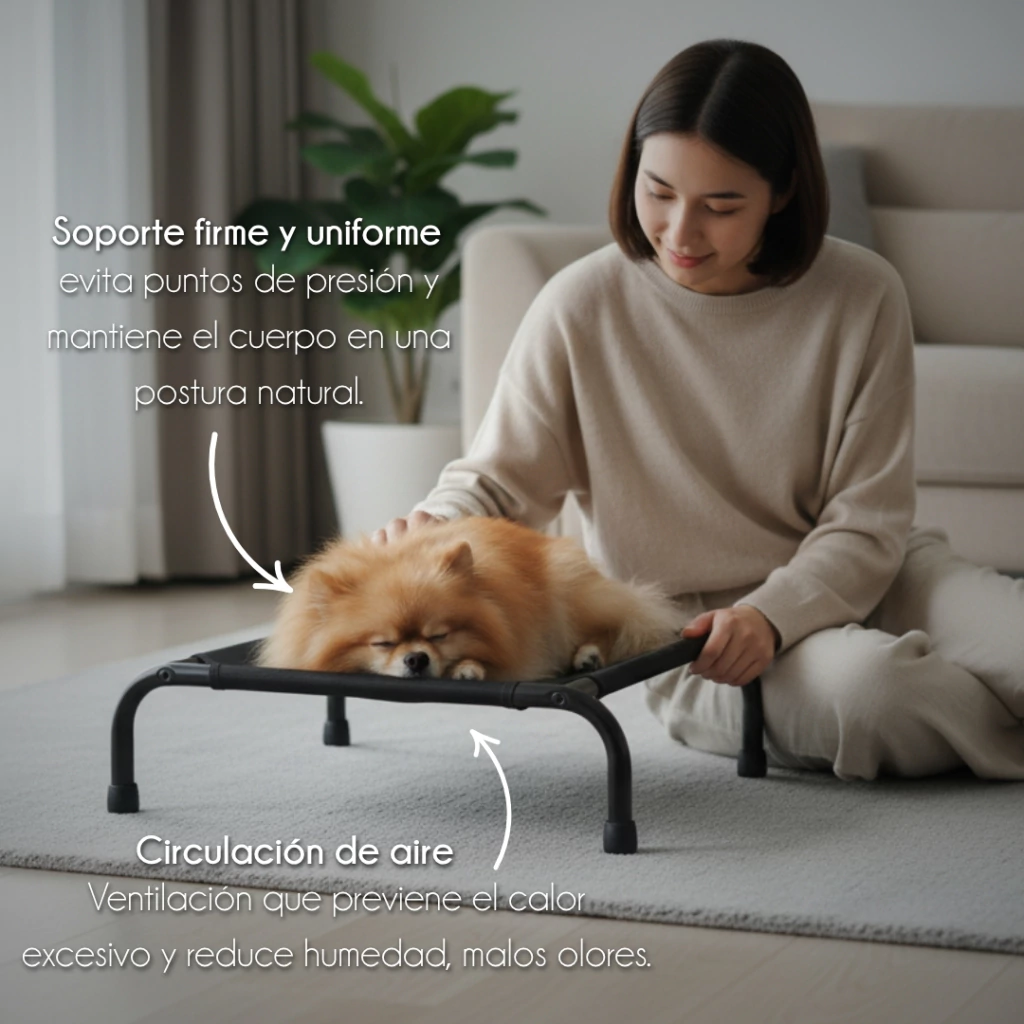 4paws - Cama Grande Elevada para Perro - Image 4